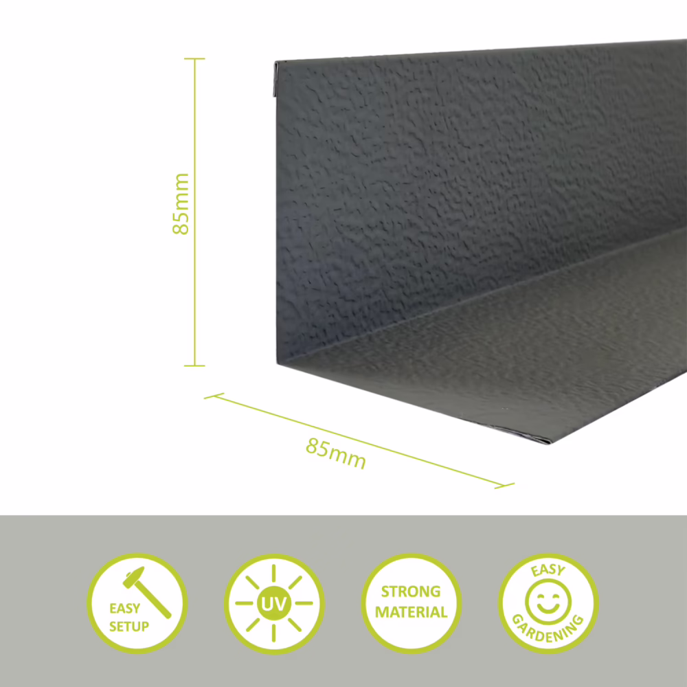 Lawn Edging 75 cm straight - stable bed & lawn edging | AdamGard - Image 2
